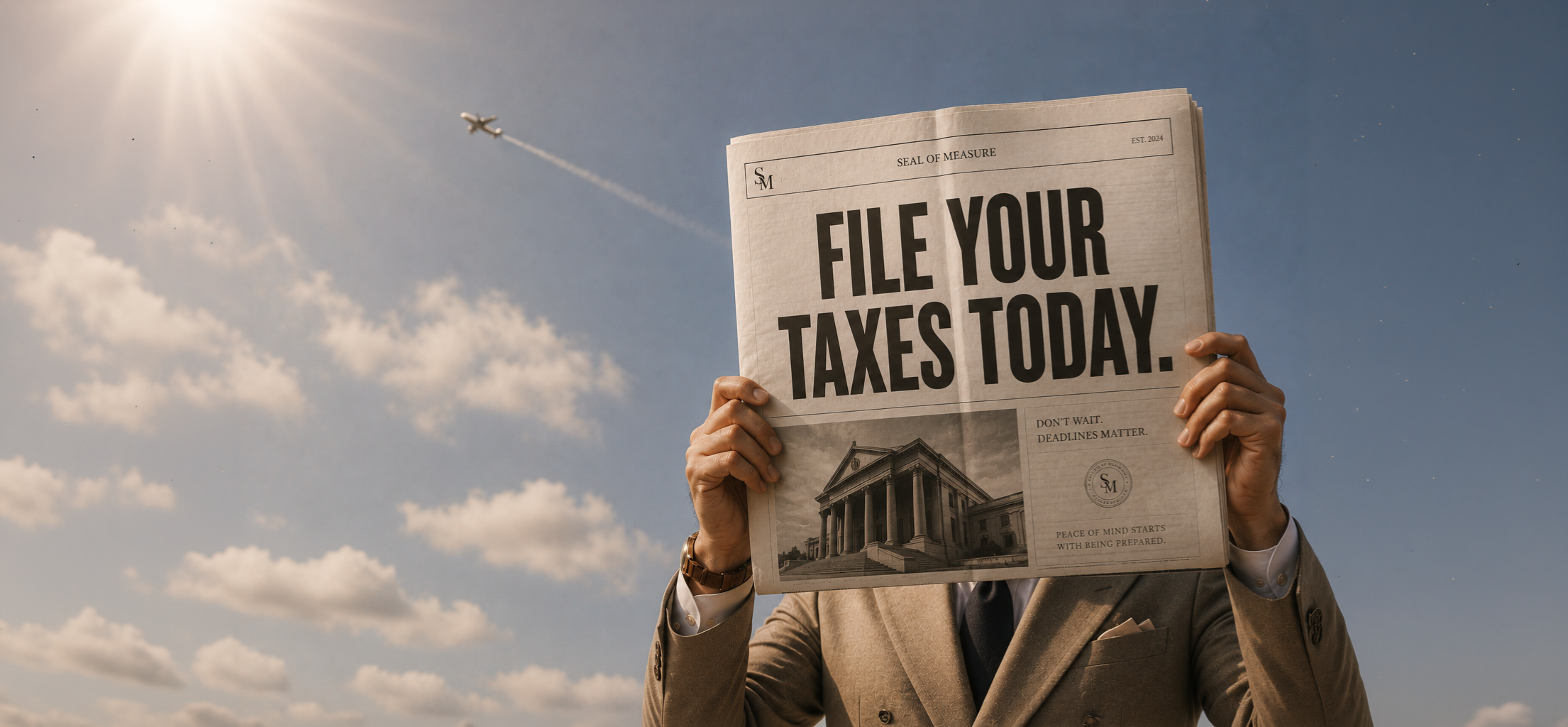 Seal of Measure — File your taxes today